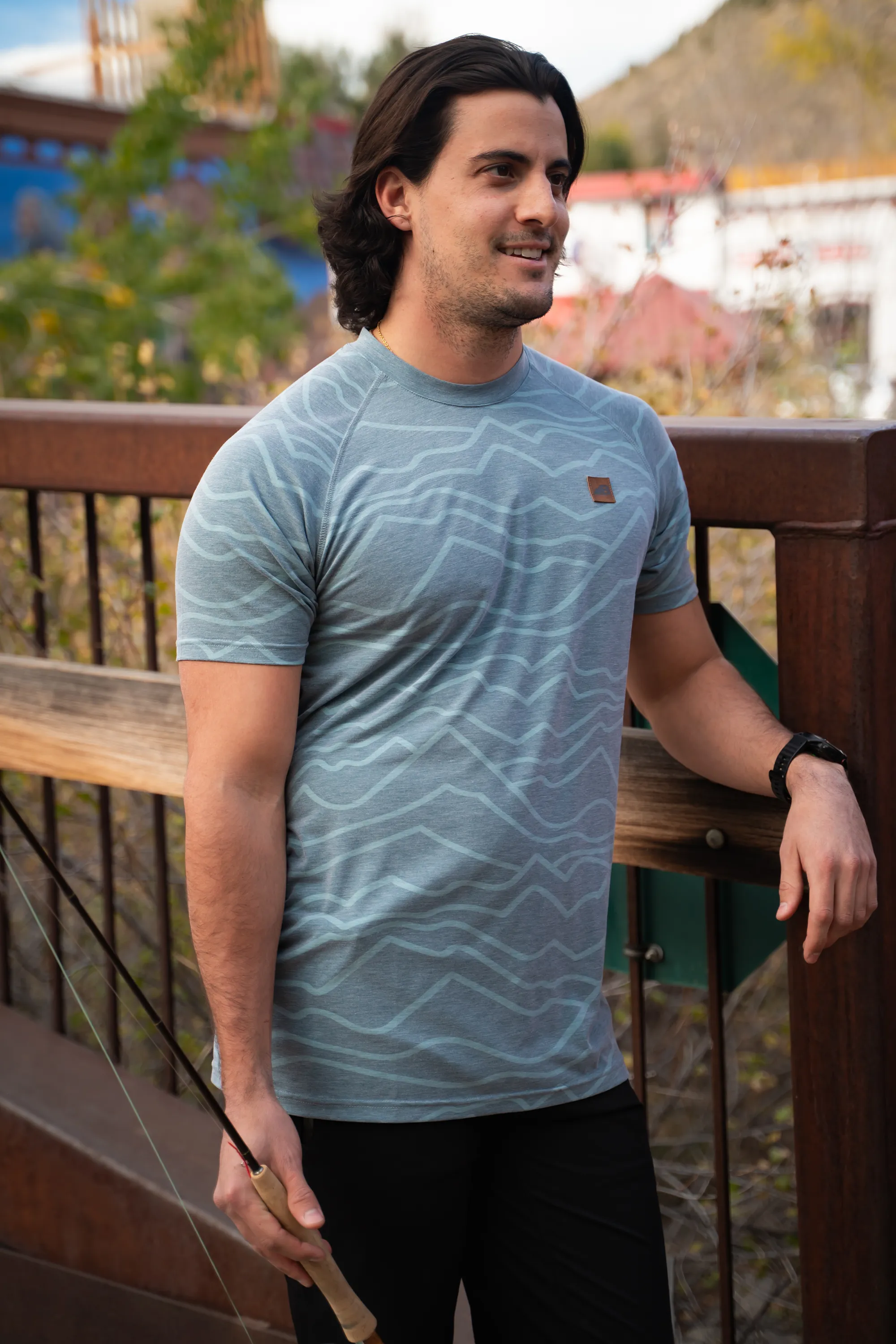 2-Pack Bundle: Men's Graphic Traverse Tek Tees (Size XXL)