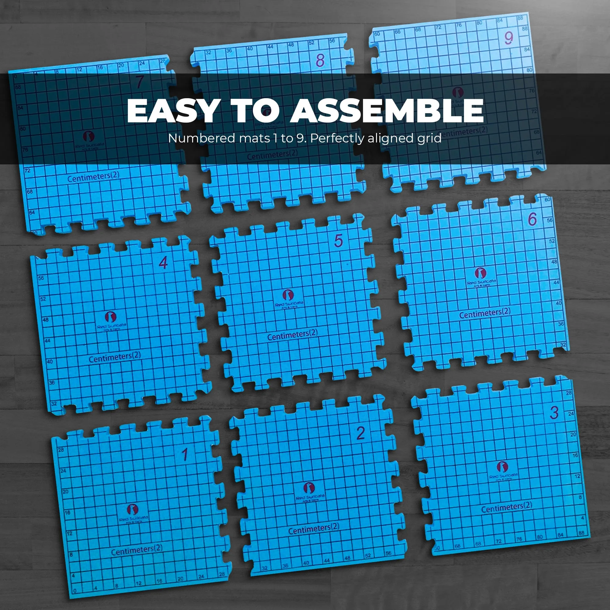 2-Sided Blocking Mats For Knitting