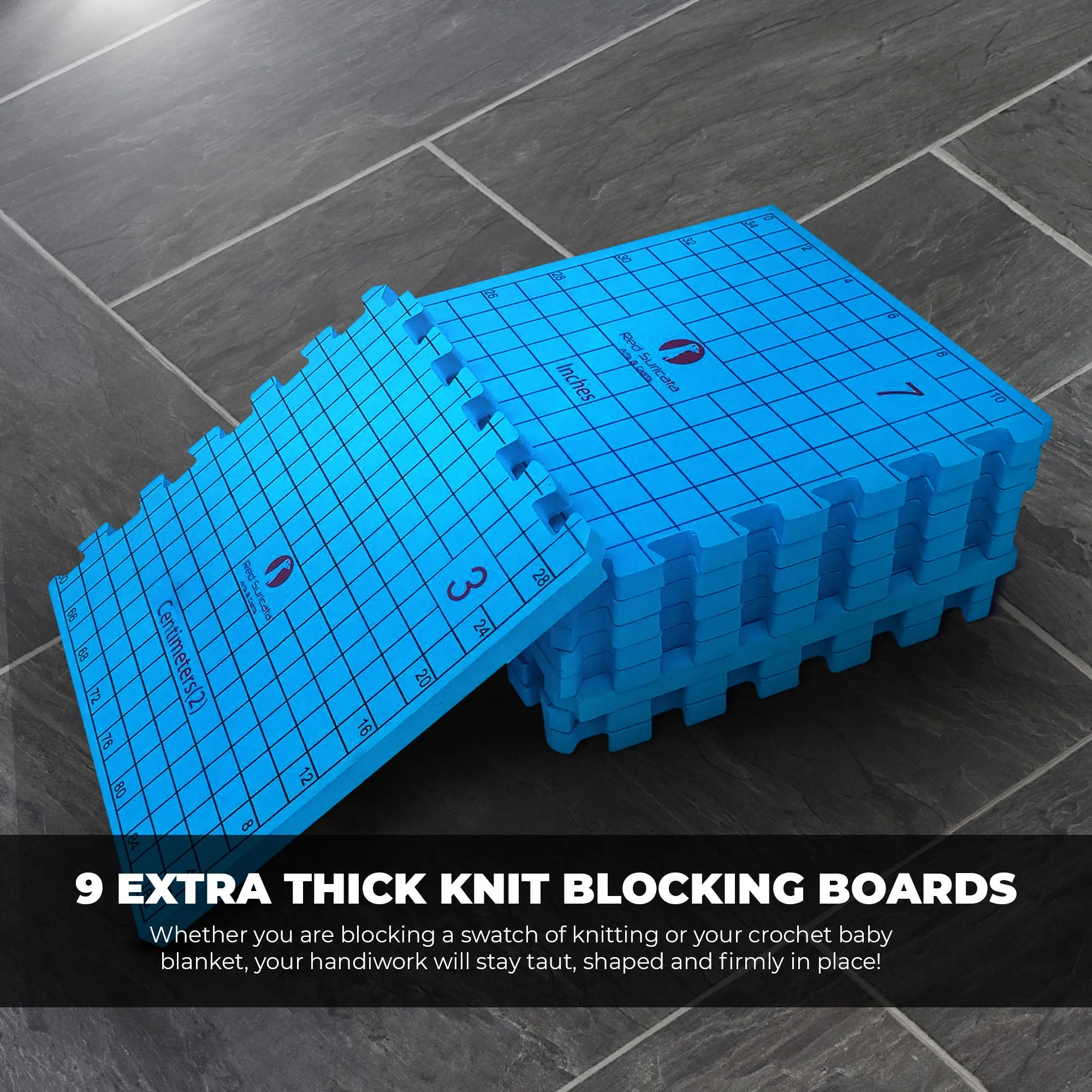 2-Sided Blocking Mats For Knitting