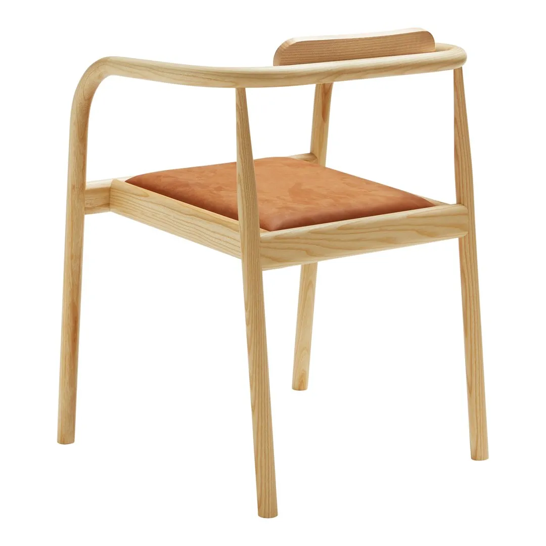 Ahm Armchair - Seat Upholstered - Stackable