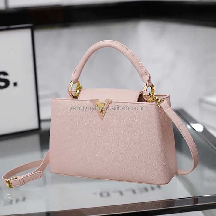 &nbsp;Women's PU Leather Handbag High-حقيبة يد نسائية