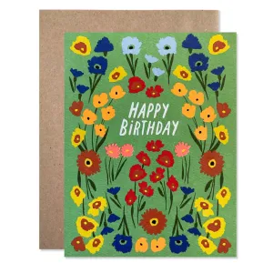 Birthday Green Garden Card