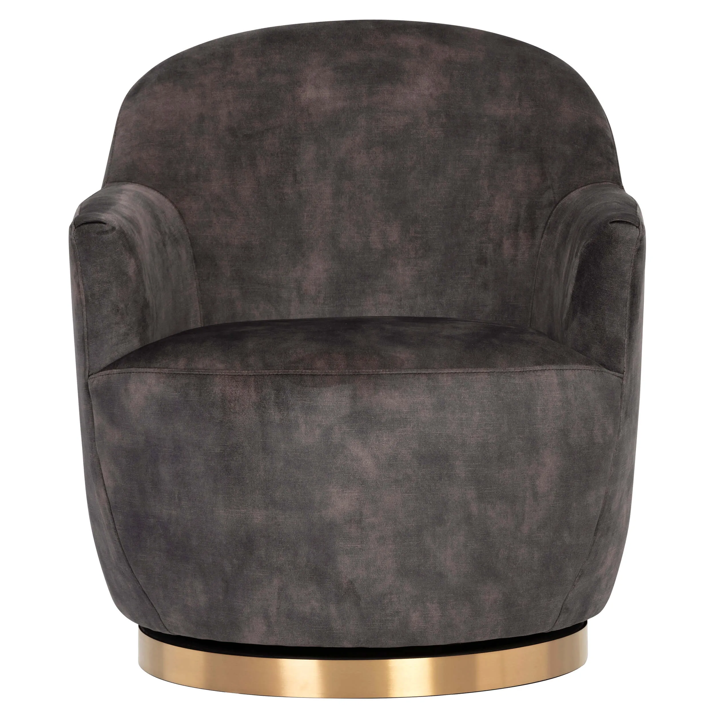 Casey Swivel Chair, Nono Shitake