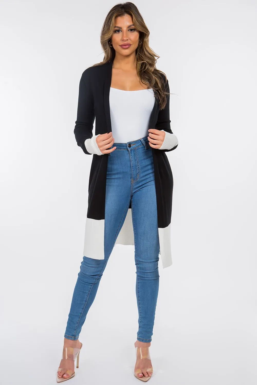 Color Block Tribecca Duster