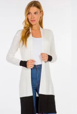 Color Block Tribecca Duster