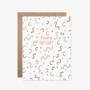 Confetti Birthday Card