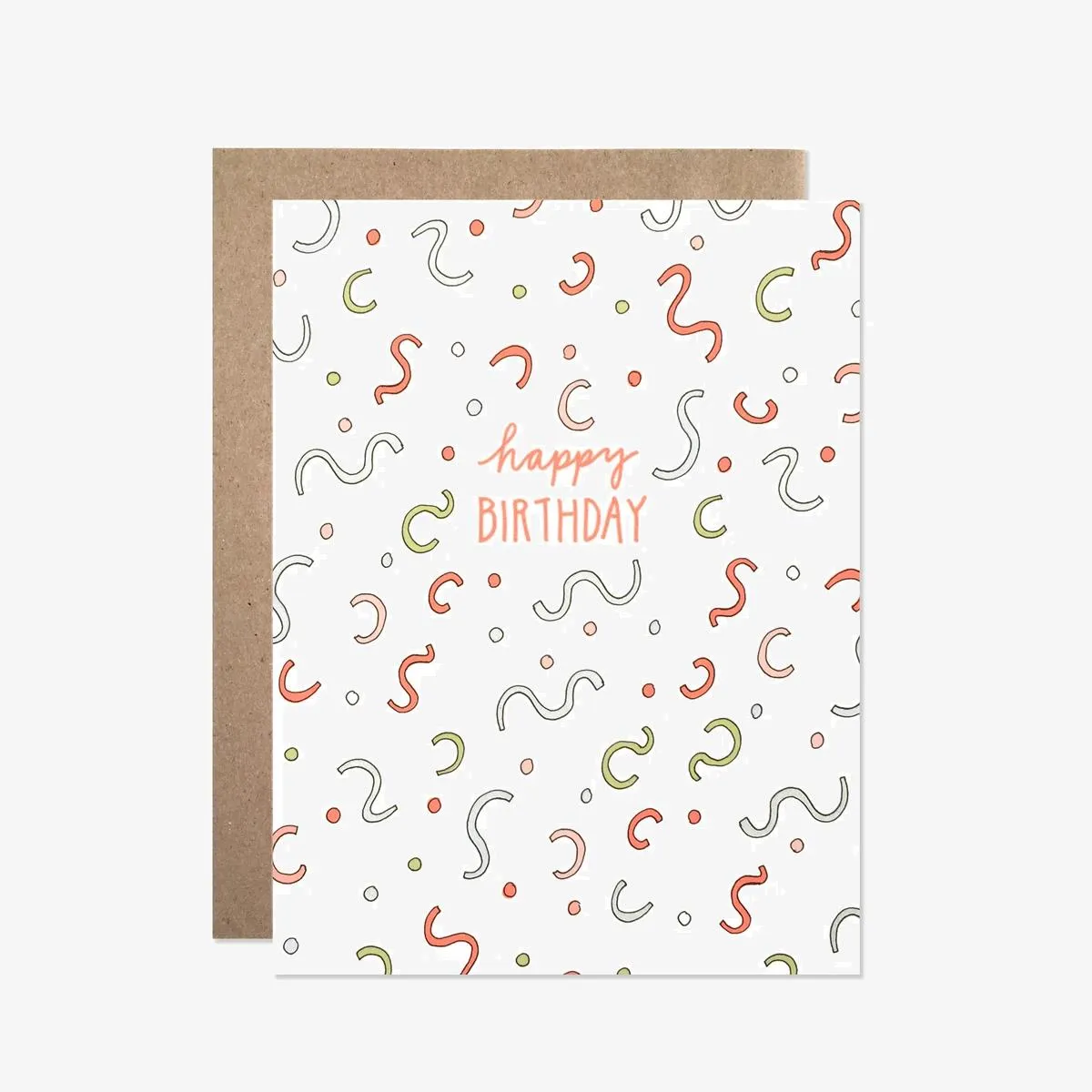Confetti Birthday Card
