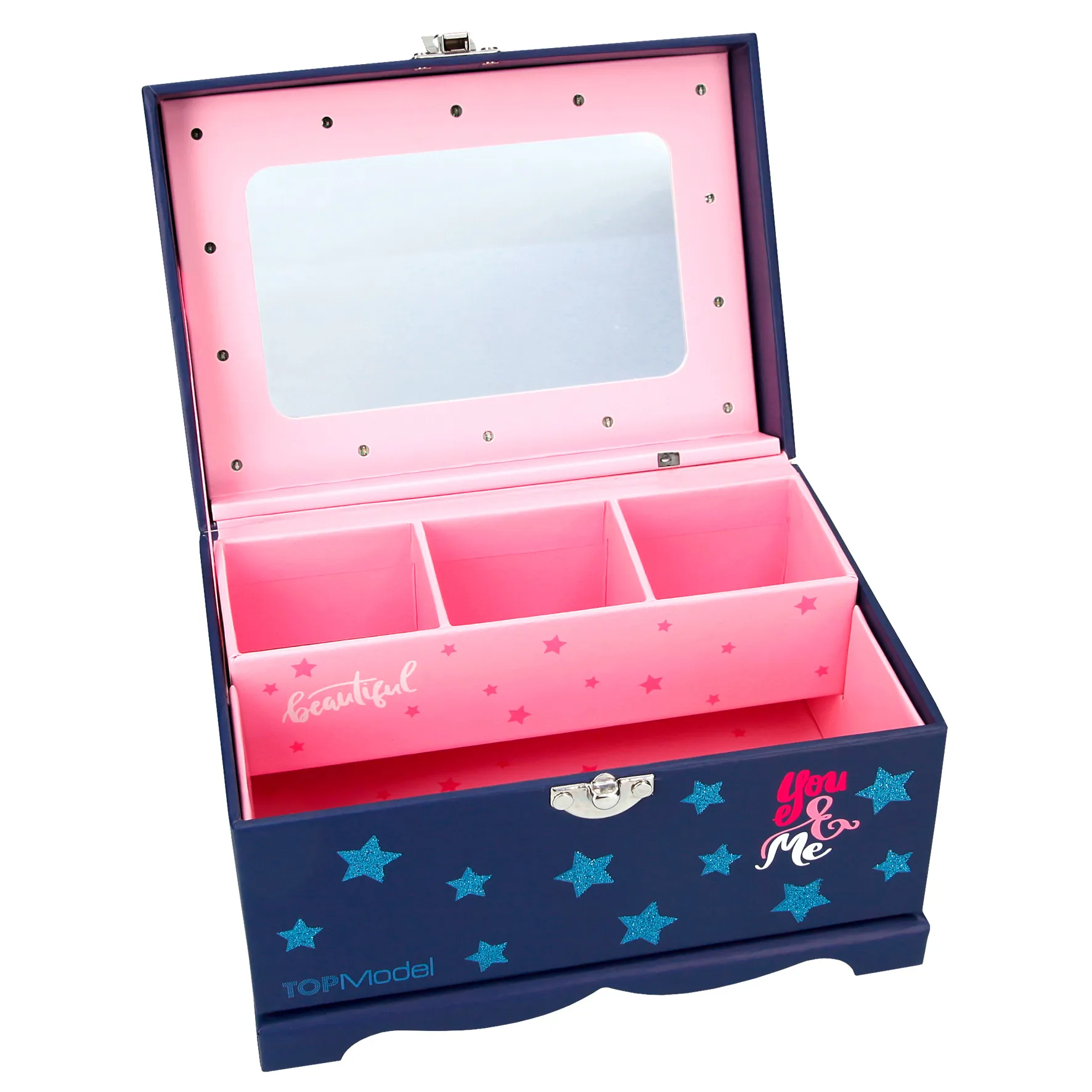 Depesche Topmodel Jewellery Box with Light Blue