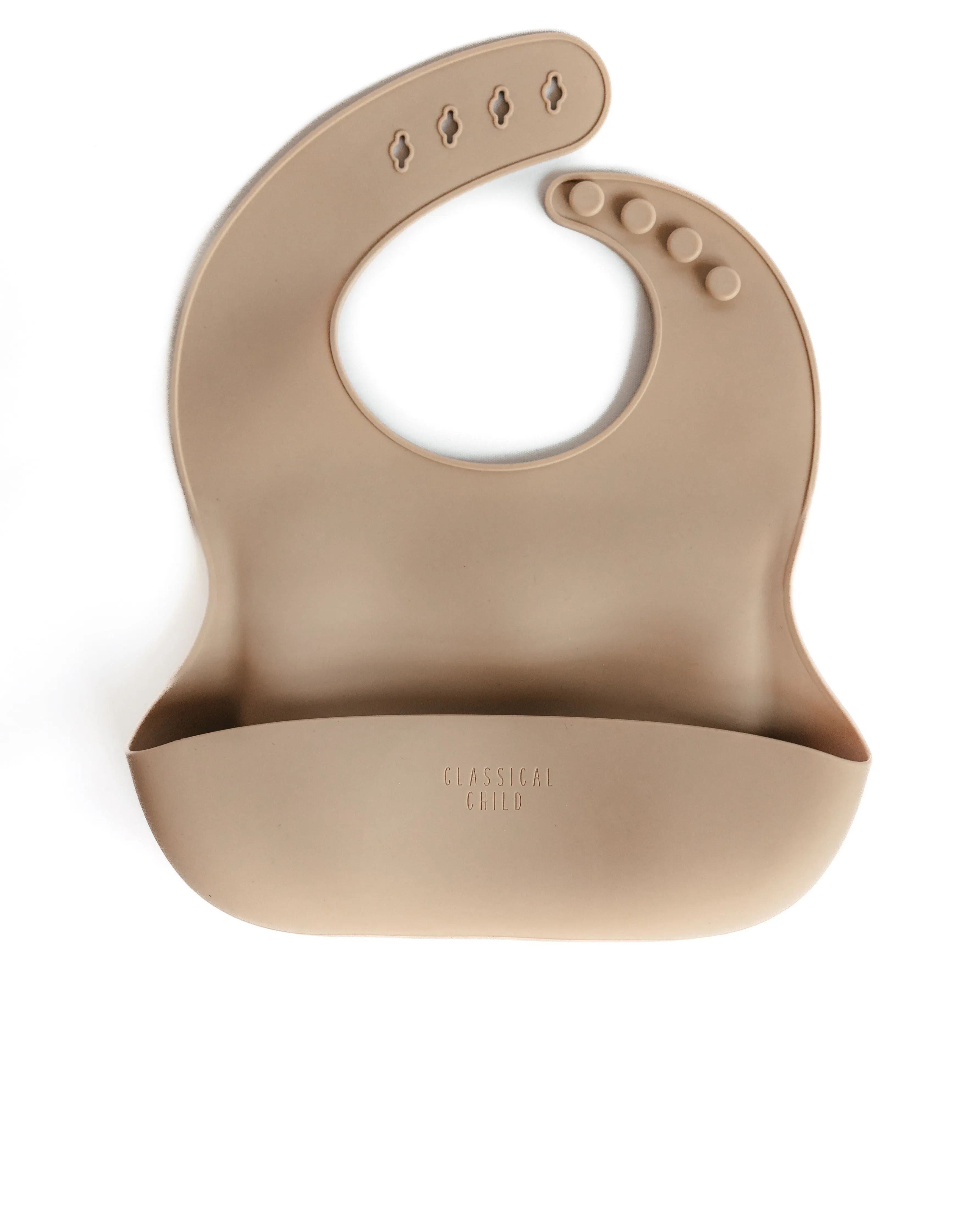 Desert Rose Silicone Bib