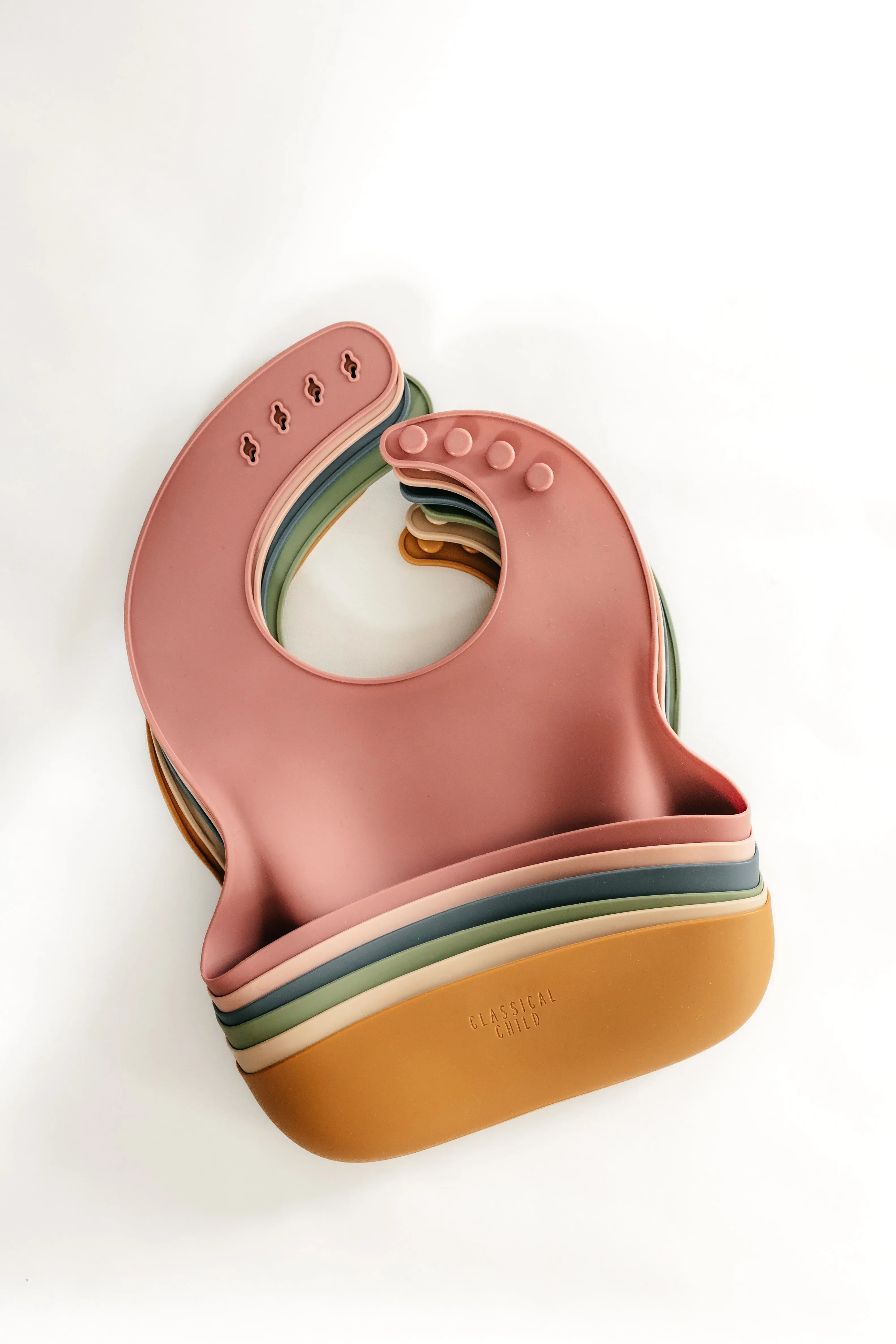 Desert Rose Silicone Bib