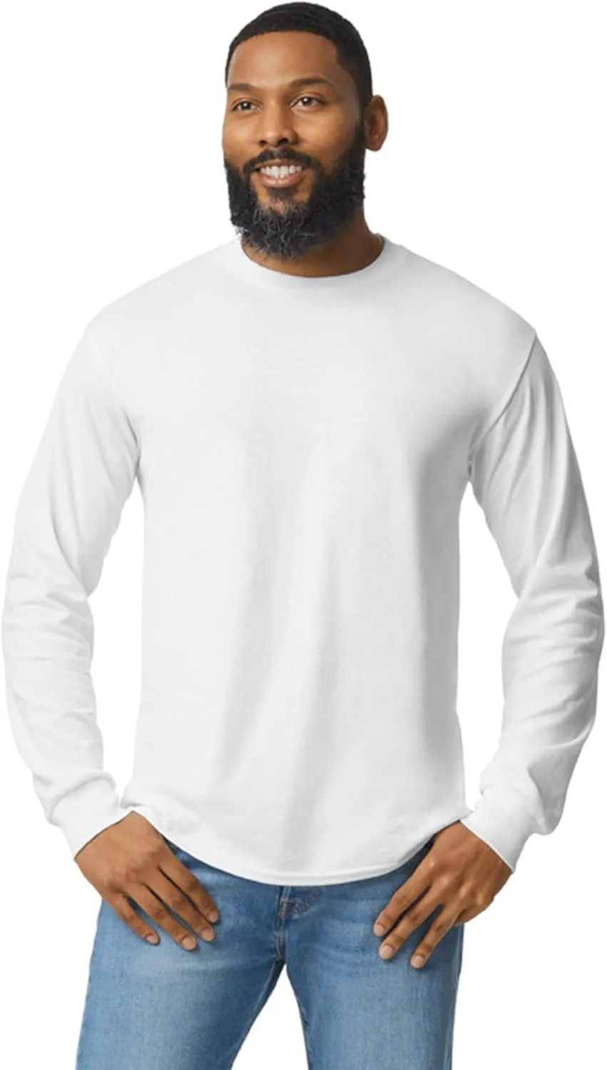 Gildan Adult DryBlend Long Sleeve T-Shirt, Style G8400, 2-Pack
