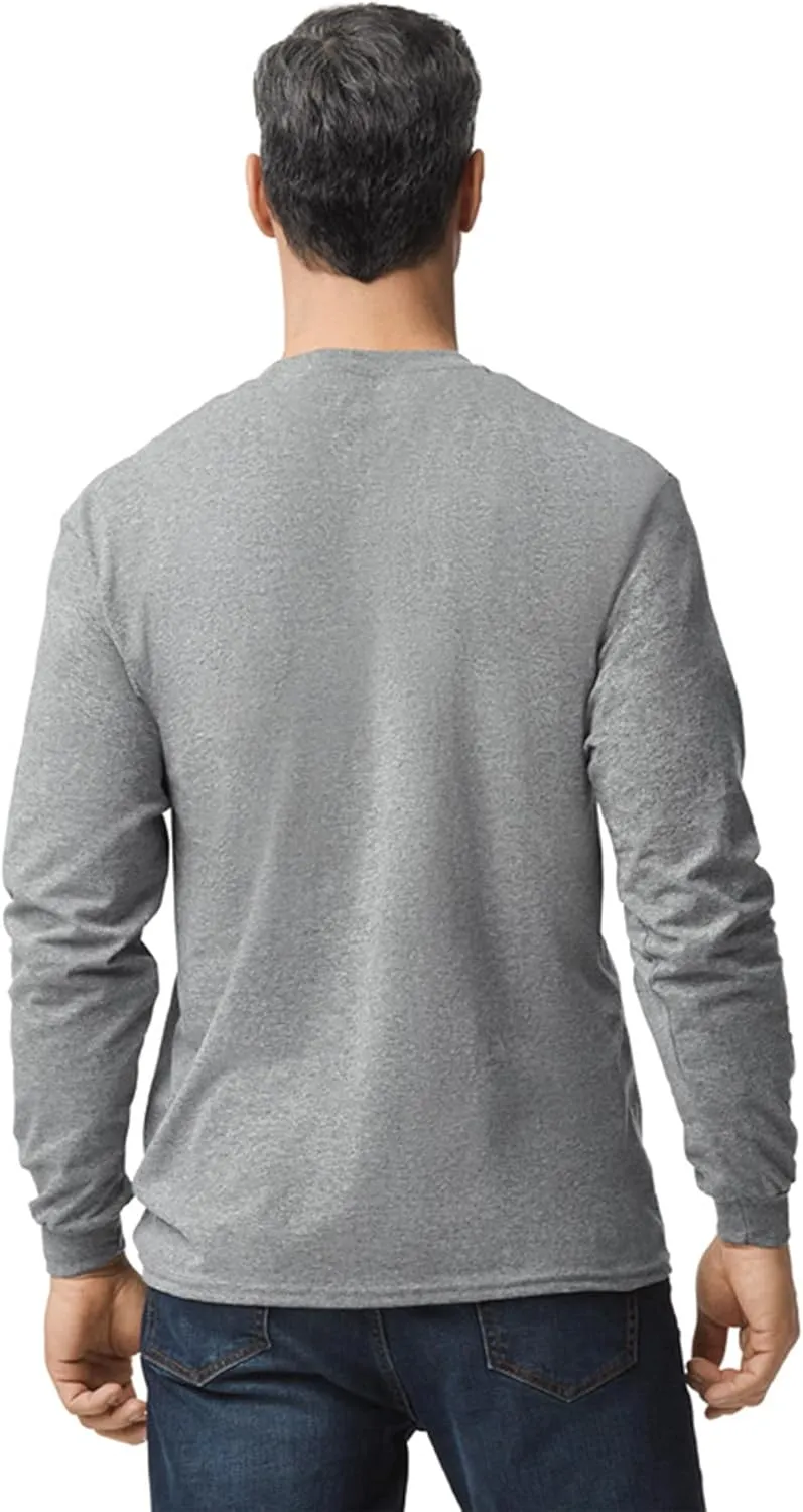 Gildan Adult DryBlend Long Sleeve T-Shirt, Style G8400, 2-Pack