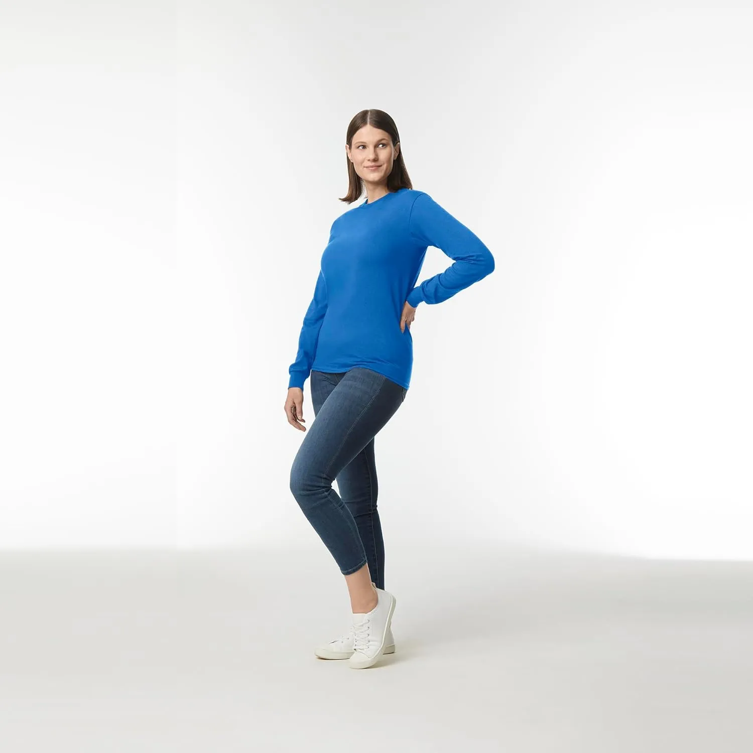 Gildan Adult DryBlend Long Sleeve T-Shirt, Style G8400, 2-Pack