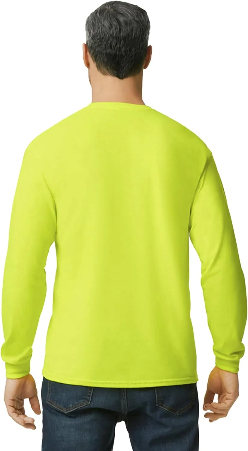 Gildan Adult Heavy Cotton Long Sleeve T-Shirt, Style G5400, 2-Pack