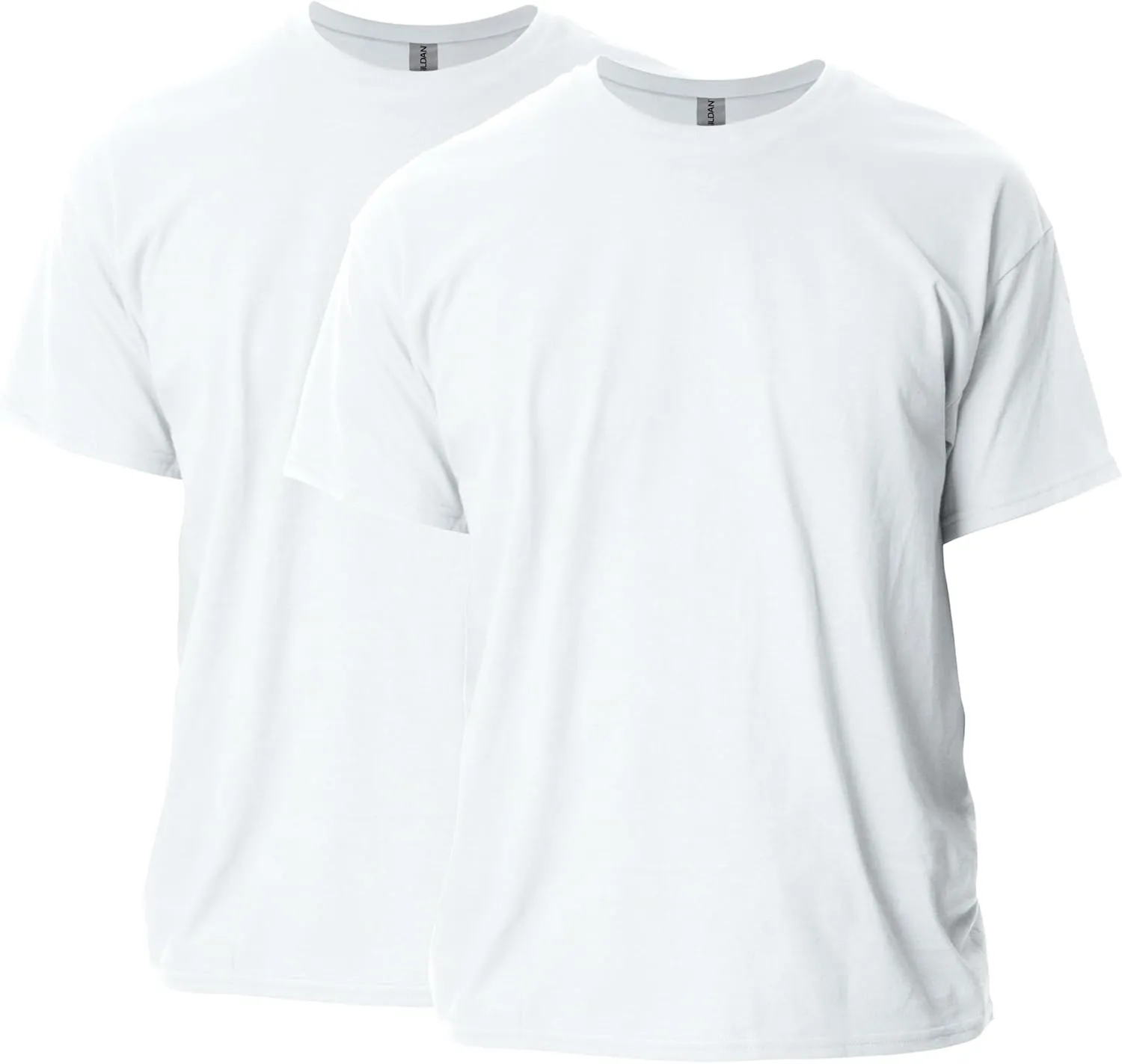 Gildan Adult Ultra Cotton T-Shirt, Style G2000, Multipack, White (2-Pack), 5X-Large