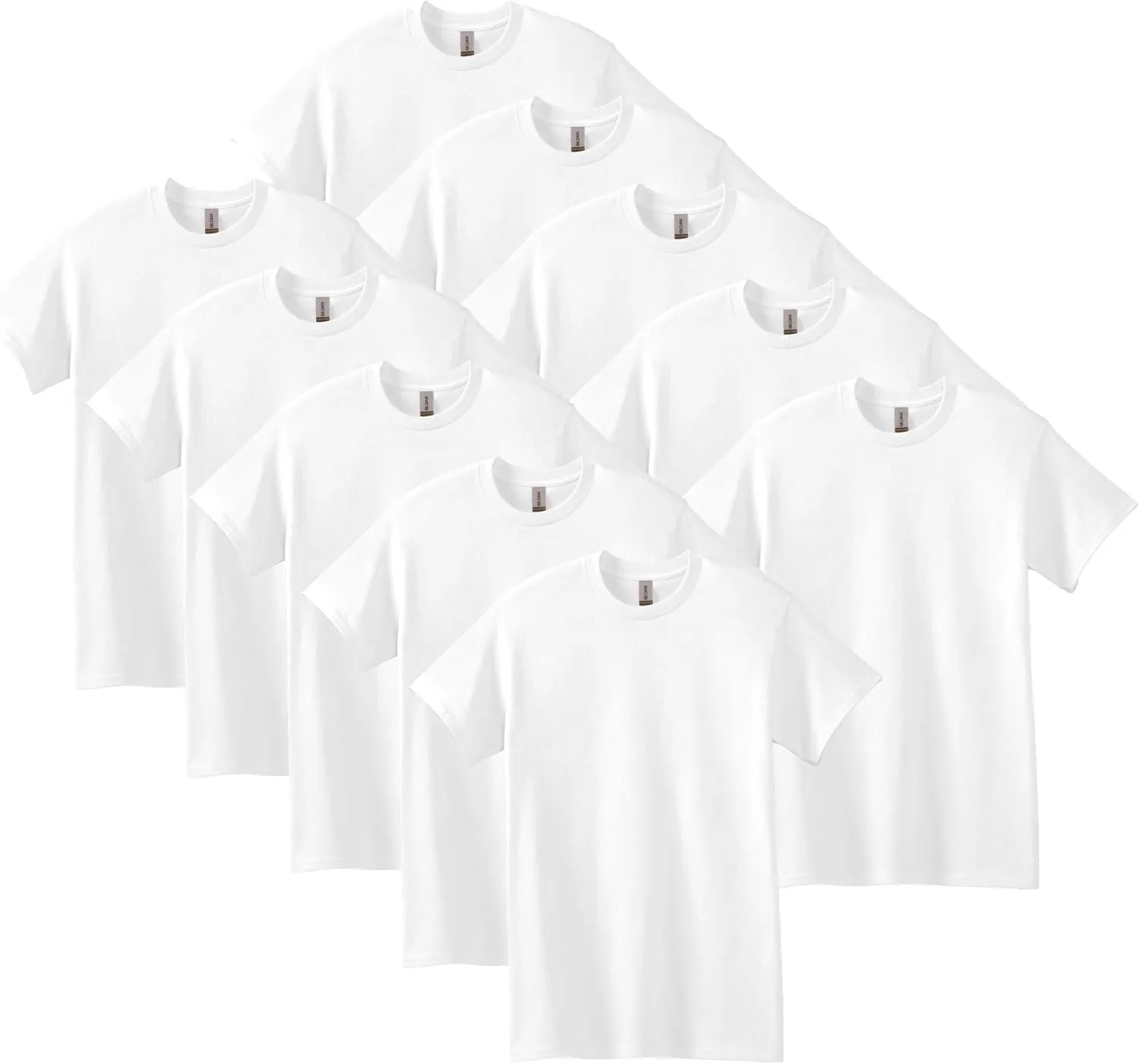 Gildan Unisex Adult Heavy Cotton T-Shirt, Style G5000, Multipack