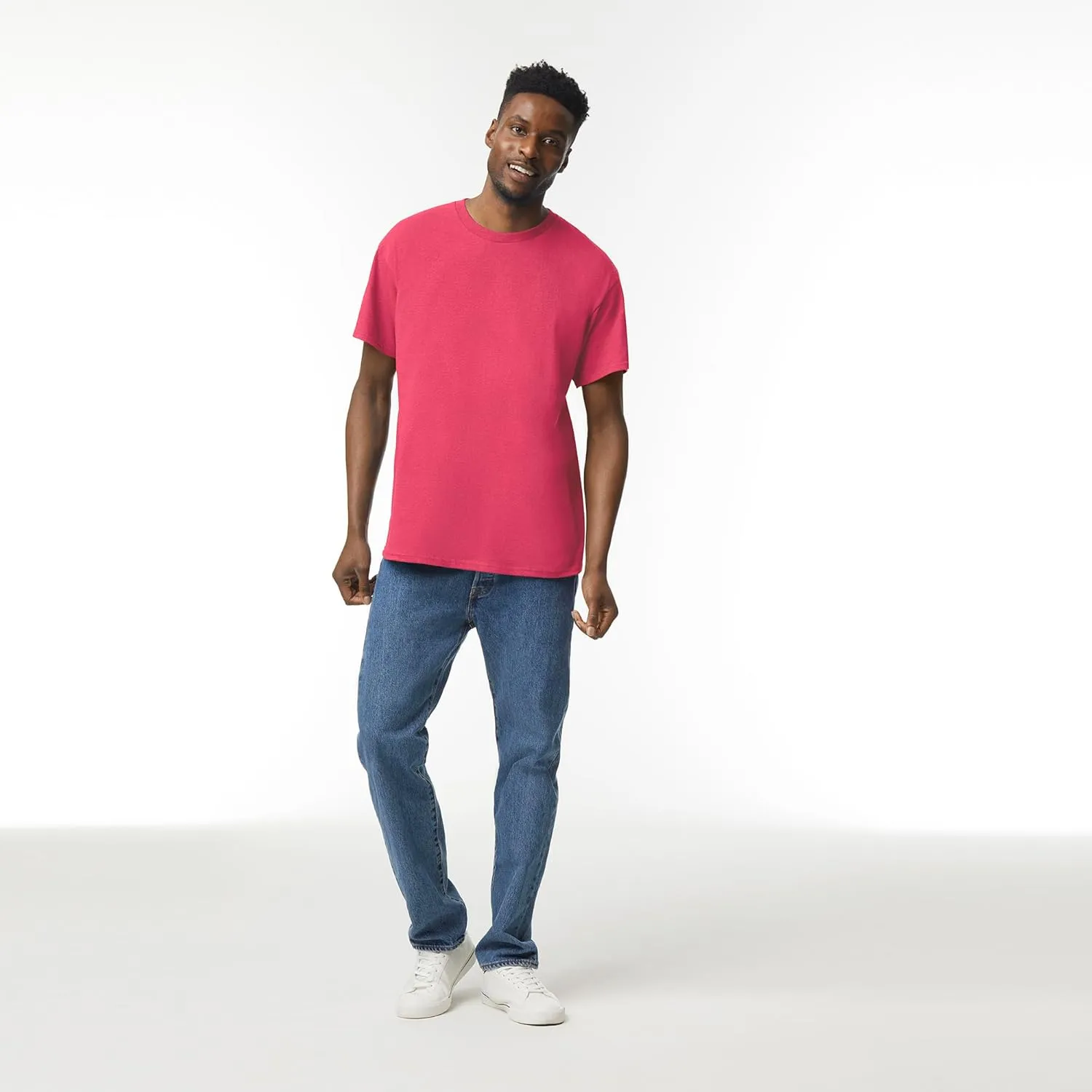 Gildan Unisex Adult Heavy Cotton T-Shirt, Style G5000, Multipack