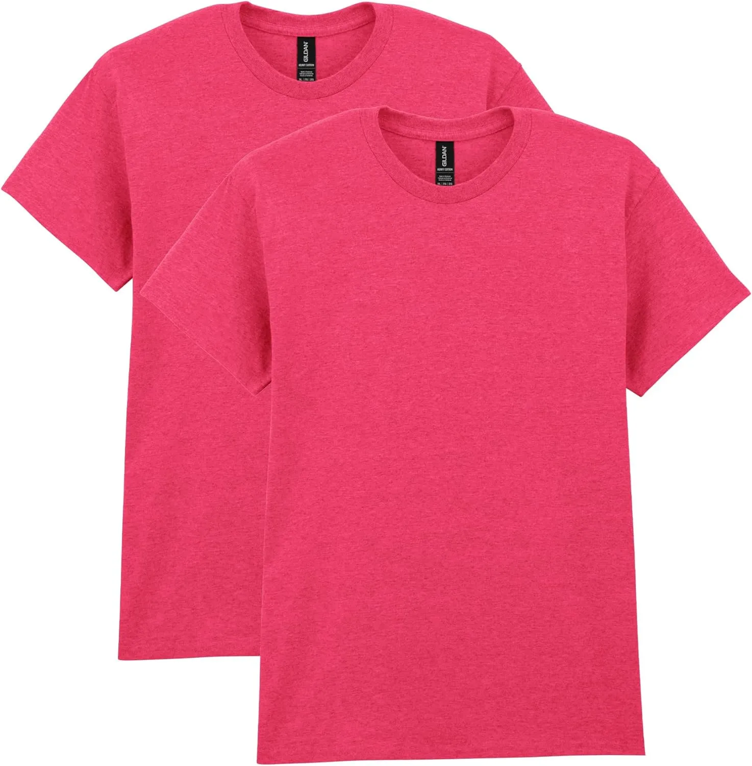 Gildan Unisex Adult Heavy Cotton T-Shirt, Style G5000, Multipack