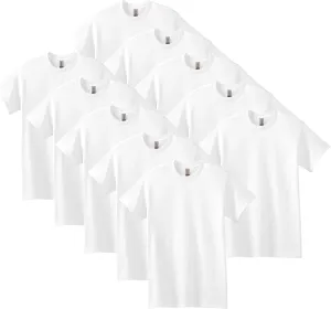 Gildan Unisex Adult Heavy Cotton T-Shirt, Style G5000, Multipack