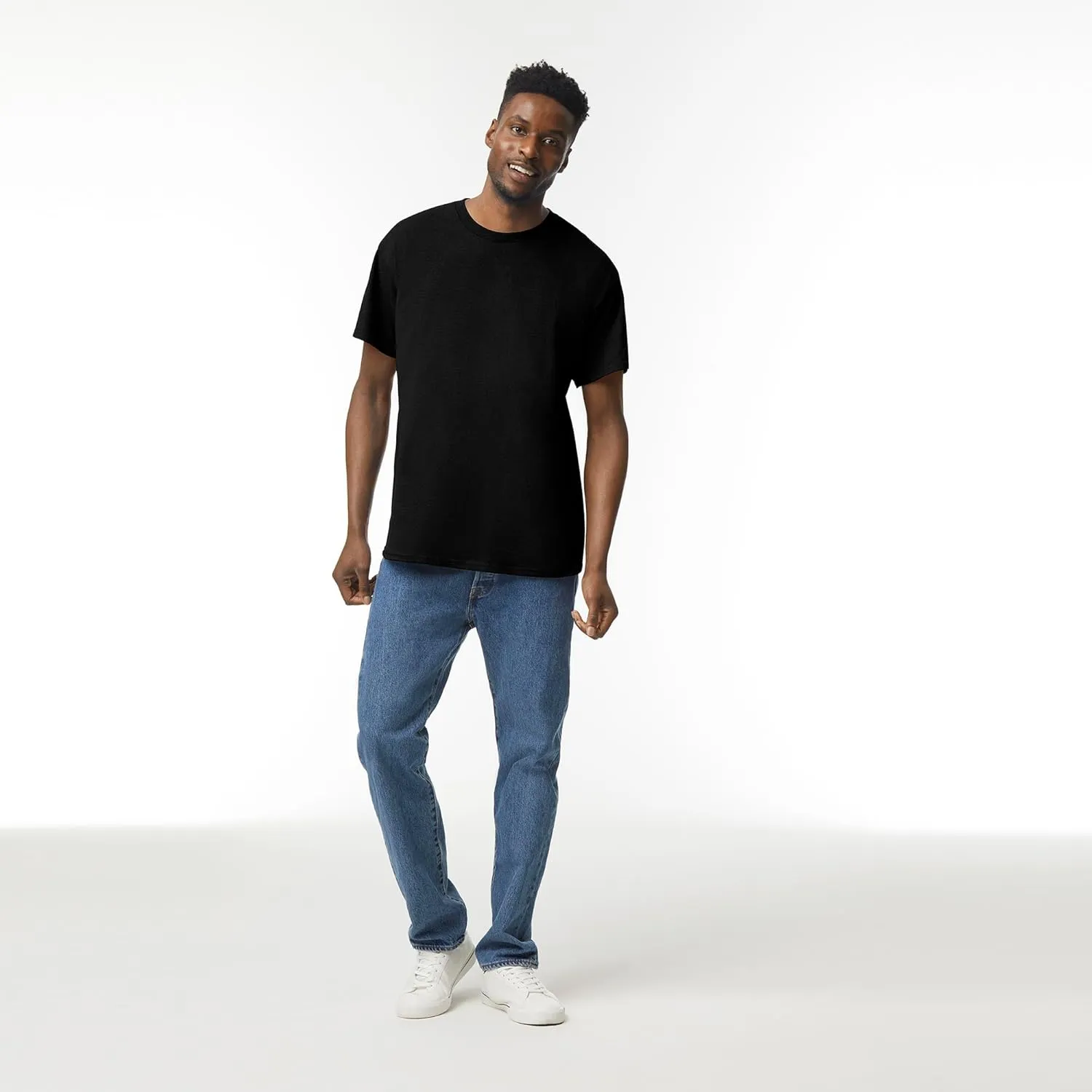 Gildan Unisex Adult Heavy Cotton T-Shirt, Style G5000, Multipack