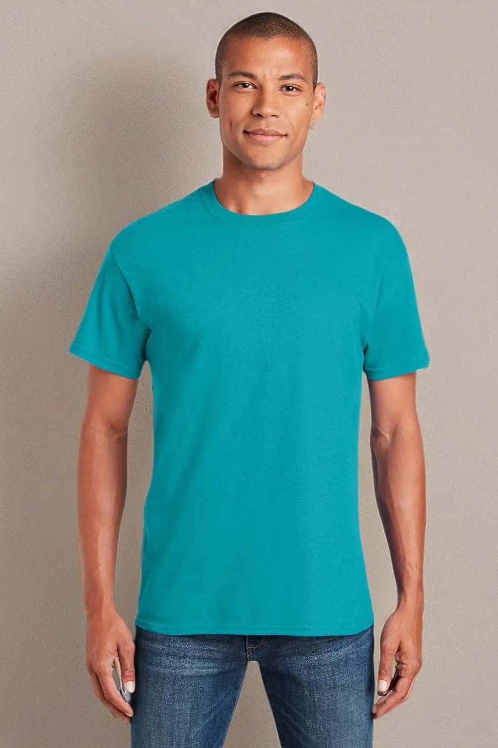 Gildan Unisex Adult Heavy Cotton T-Shirt, Style G5000, Multipack
