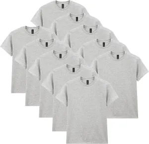 Gildan Unisex Adult Heavy Cotton T-Shirt, Style G5000, Multipack