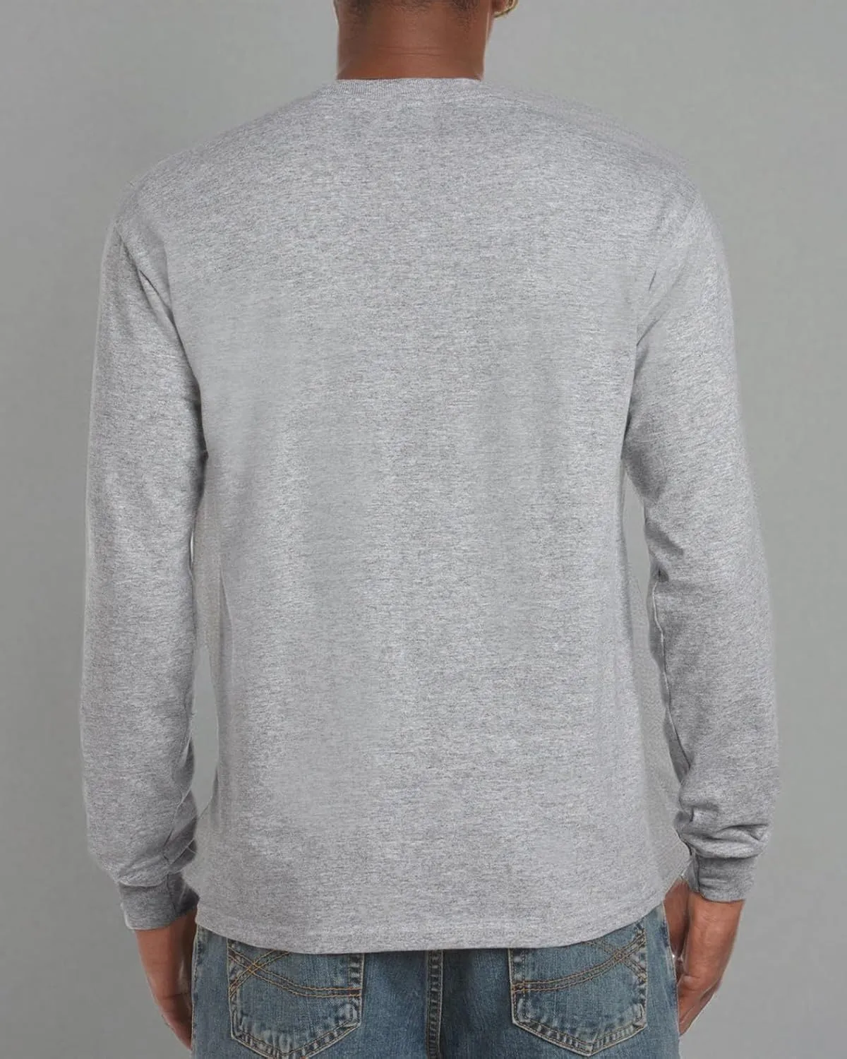 Gildan Unisex Adult Ultra Cotton Long Sleeve T-Shirt, Style G2400, Multipack