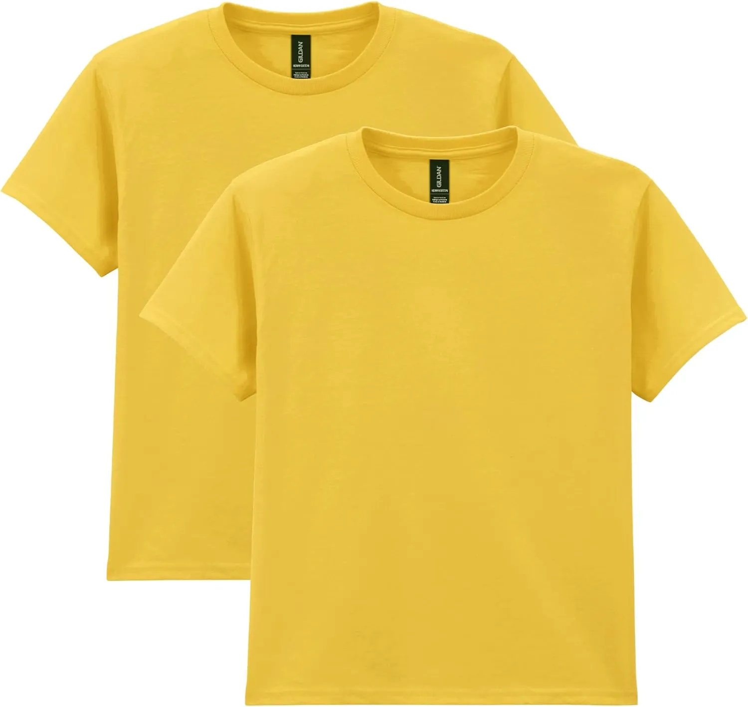 Gildan Youth Heavy Cotton T-Shirt, Style G5000B, 2-Pack