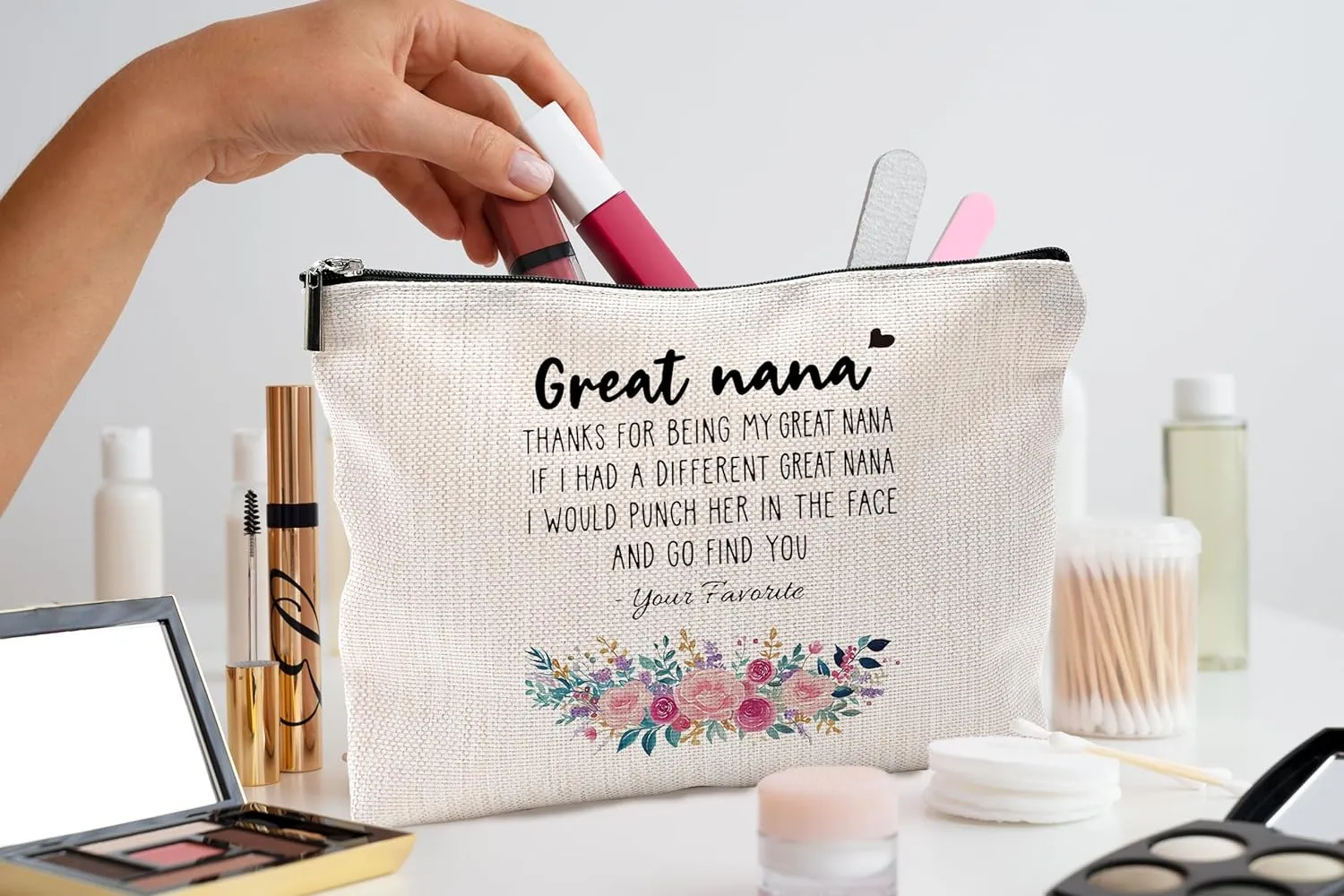 Great Nana/Grandma Gifts - Makeup Bag