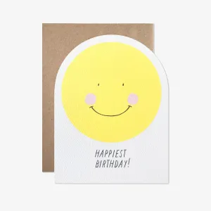 Happiest Birthday Smiley Card