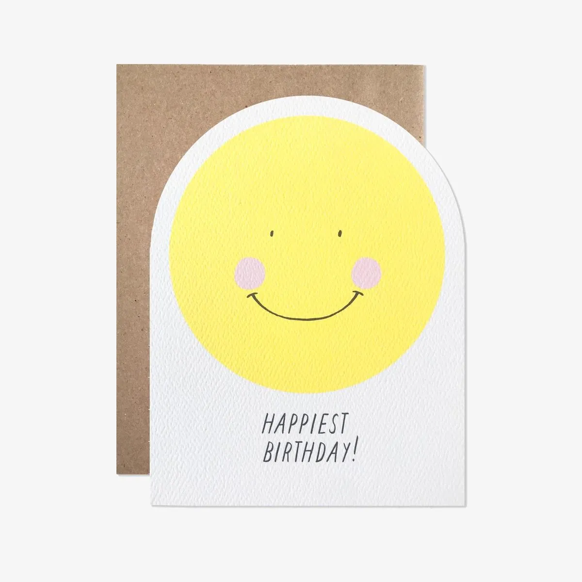 Happiest Birthday Smiley Card
