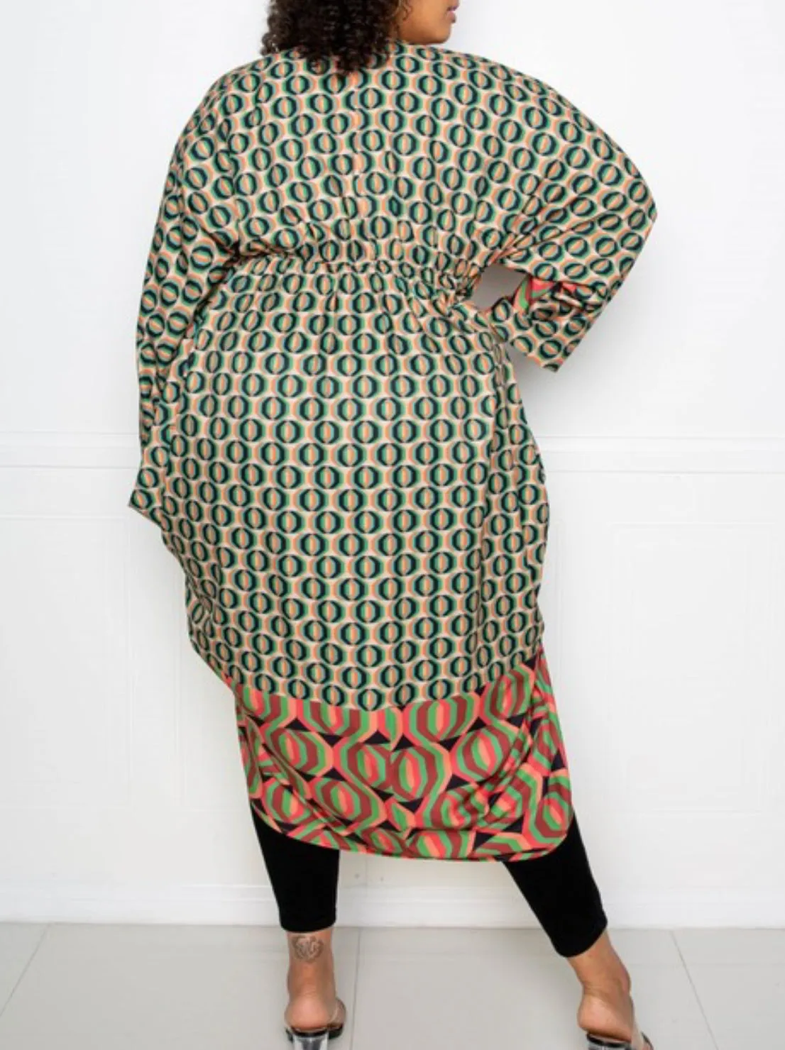 “Kaleidoscope” Curvy Cardigan