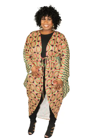 “Kaleidoscope” Curvy Cardigan
