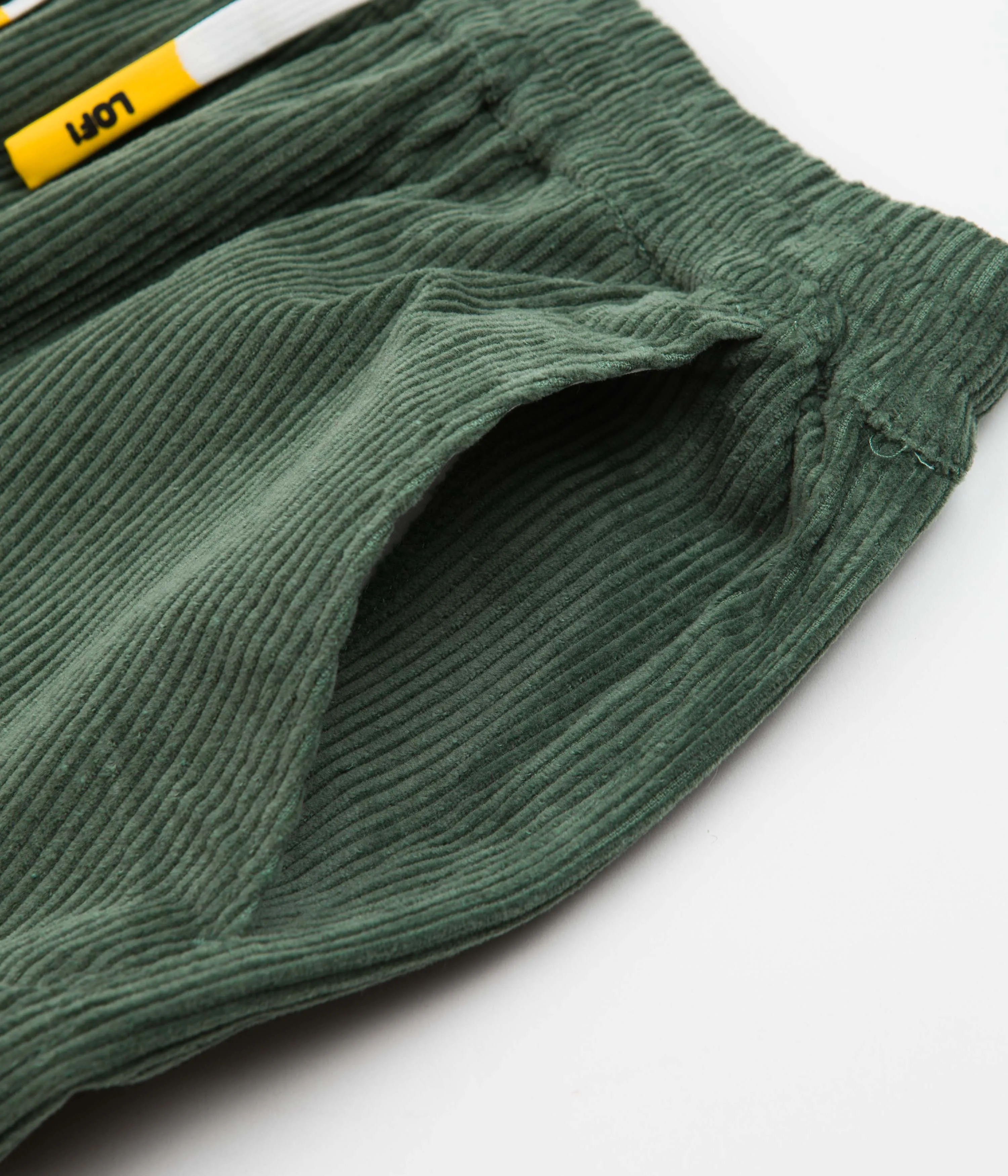 Lo-Fi Easy Cord Shorts - Washed Sage
