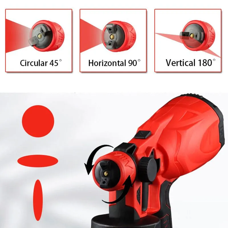 Pousbo Portable Automatic High-pressure Paint Spray Gun