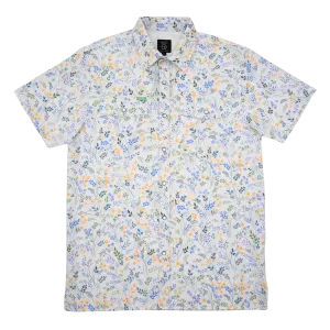 SanJac Wildflower Coahuila Short Sleeve Pearl Snap Men's Shirt