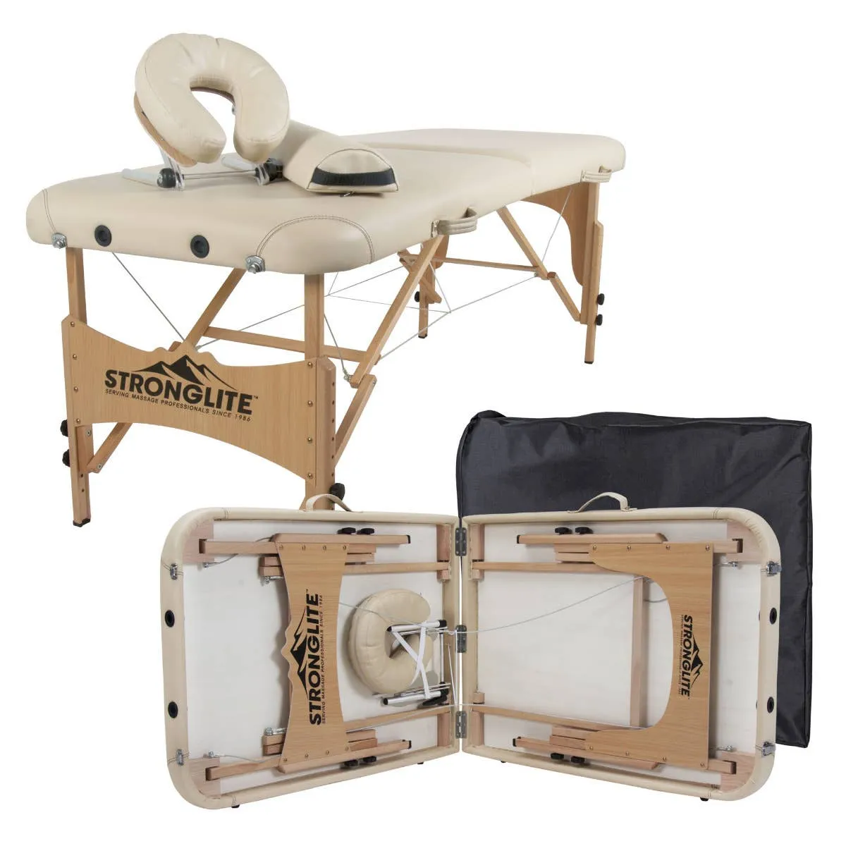 Stronglite Portable Massage/Tattoo Table Package Olympia