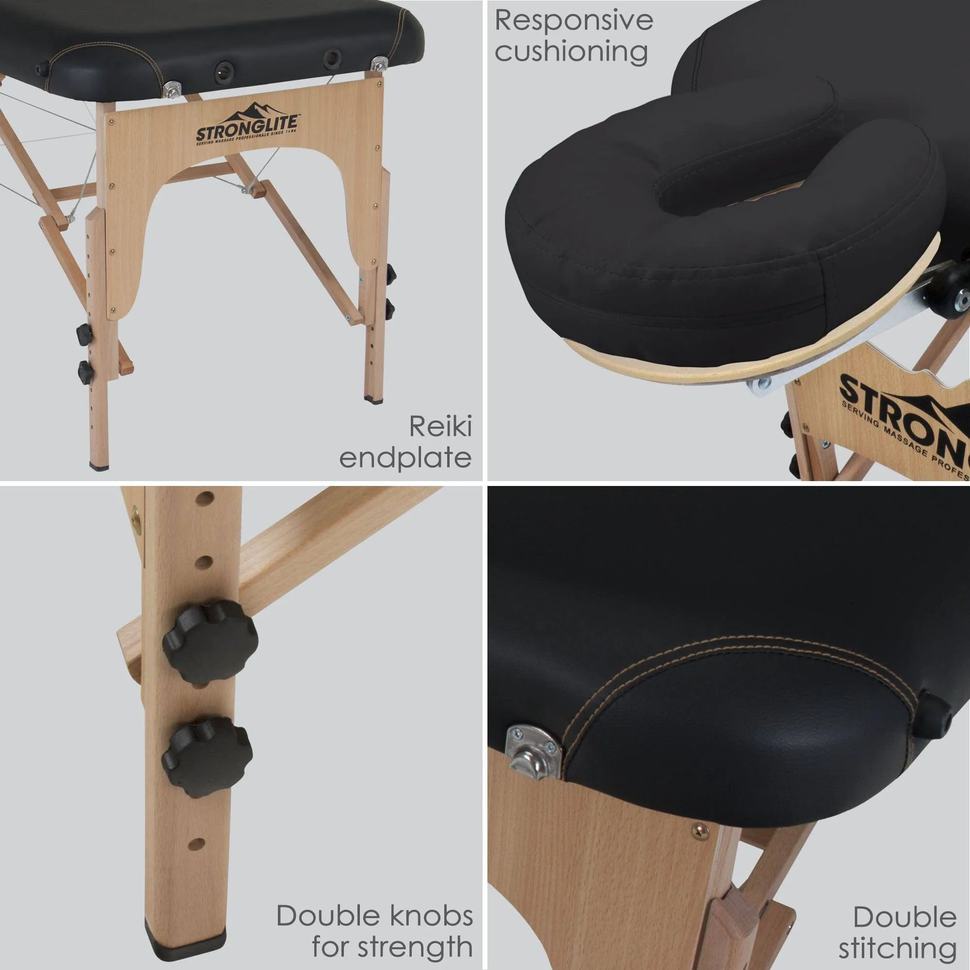 Stronglite Portable Massage/Tattoo Table Package Olympia