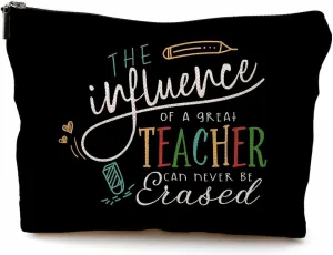 Teacher Appreciation Gifts - Makeup Bag, Best & Thank You Gifts for Teachers