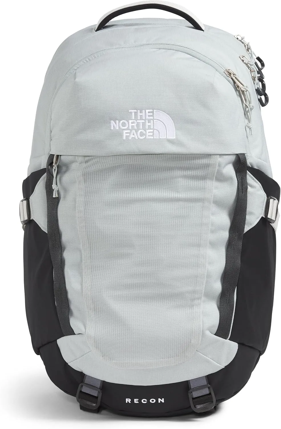 THE NORTH FACE Recon Everyday Laptop Backpack - PFAS Free, Tin Grey Dark Heather/Asphalt Grey/TNF Black-NPF, One Size