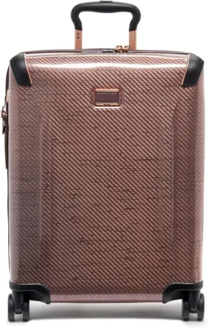 TUMI - Tegra-Lite Continental Expandable 4 Wheeled Carry-On - Carry On Suitcase for Travel - USB-C Port & Spinner Wheels - Blush