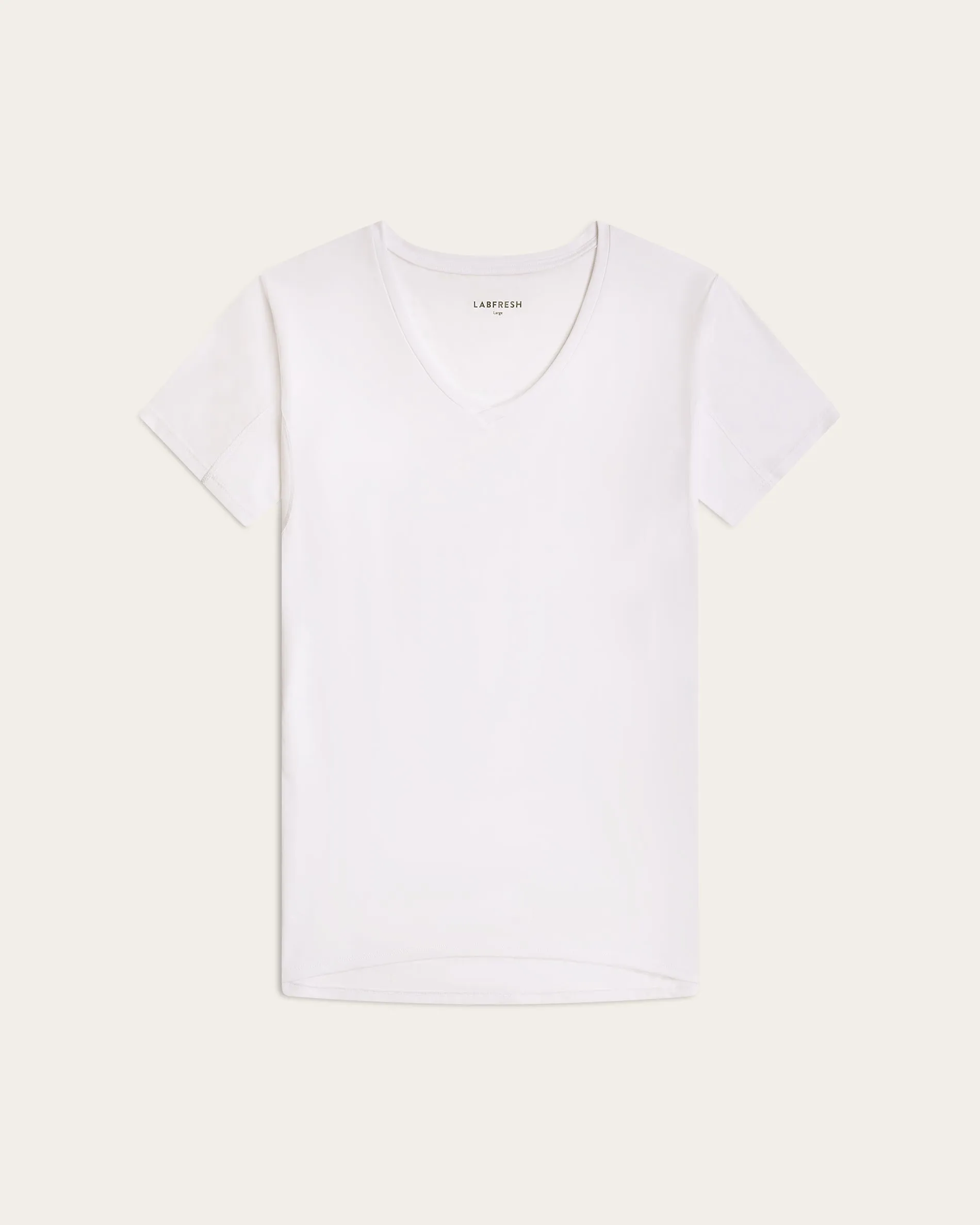 V-neck Sweat-proof undershirt white
